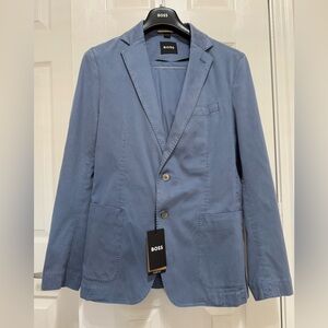 Boss Men’s C-Hanry-2pcs-D-241f Slim Fits In Open Blue Color (Size 40 R).